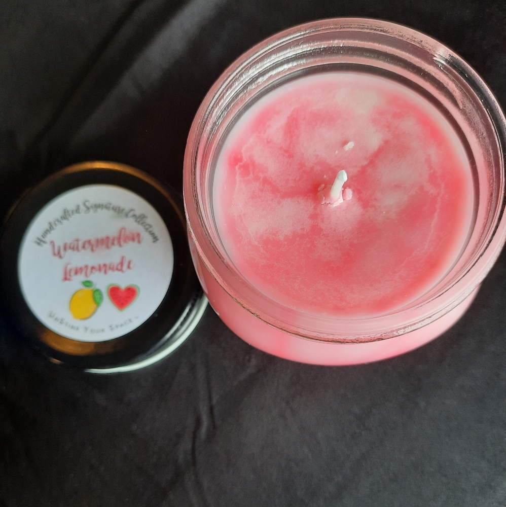 Watermelon lemonade scented candles - Picture 2 of 5